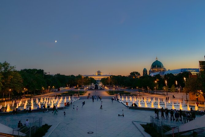 Big Bus Berlin Panoramic Night Tour by Open-Top Bus - The Brandenburg Gate is a quick sight, not a full visit