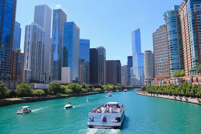 Big Bus Chicago: Hop-On Hop-Off Sightseeing Tour, 24/48/72hr Pass - Stop 1: Chicago Riverwalk and the best starting point