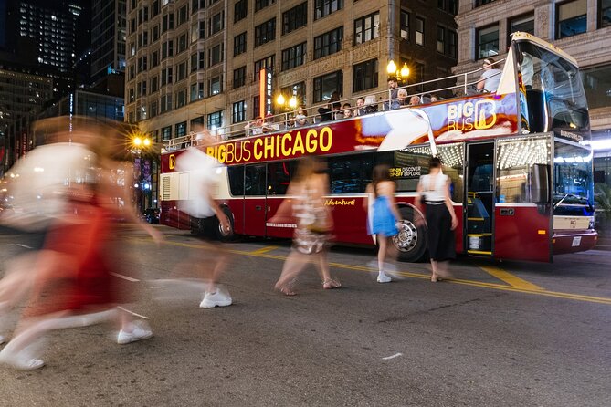 Big Bus Chicago: Sunset Tour by Open-Top Bus with Live Guide - Navy Pier and the lakefront opening