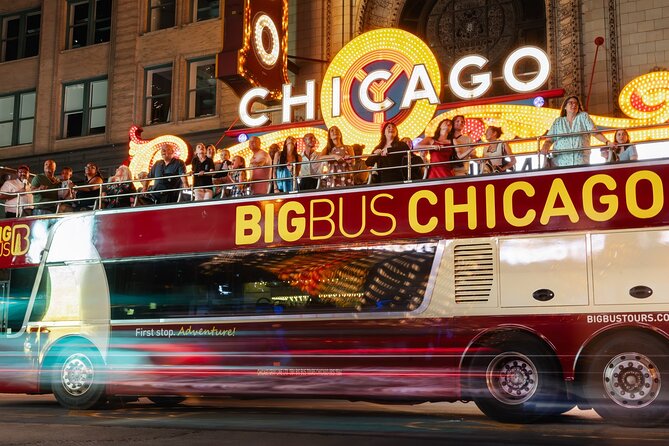 Big Bus Chicago: Sunset Tour by Open-Top Bus with Live Guide - The Wrigley Building and the downtown skyline