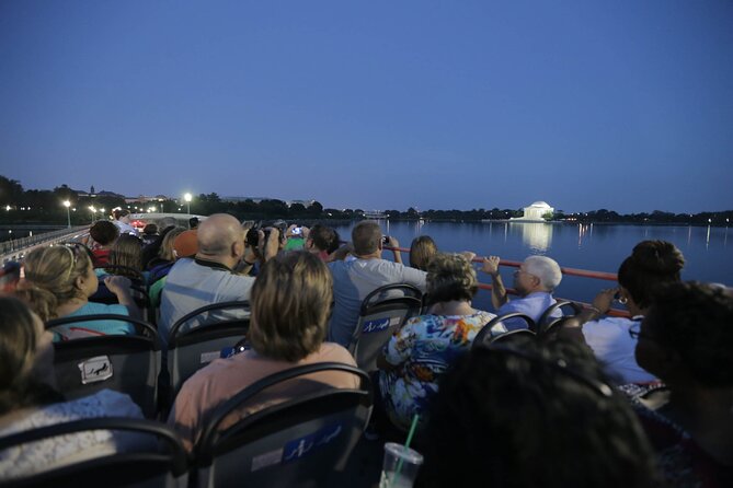 Big Bus DC: Monuments & Memorials Night Tour by Open-top Bus - What the $49 price actually buys you