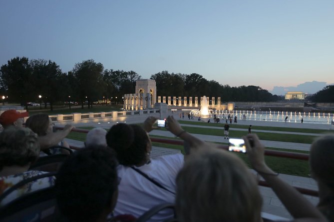 Big Bus DC: Monuments & Memorials Night Tour by Open-top Bus - Vietnam, Korean War, Jefferson, and the White House