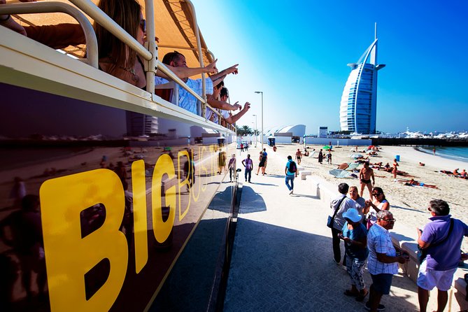 Big Bus Dubai Hop-On, Hop-Off Sightseeing Tour by Open-Top Bus - The red route into Old Dubai