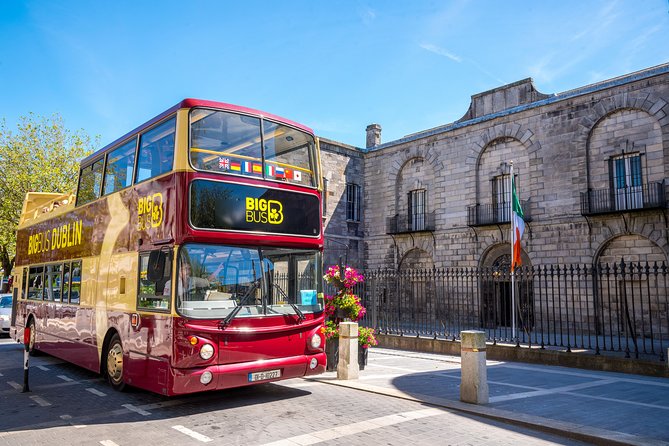 Big Bus Dublin Hop-on, Hop-off Sightseeing Tour with Live Guide - Stops 13 to 18, whiskey, Guinness, IMMA, and Heuston