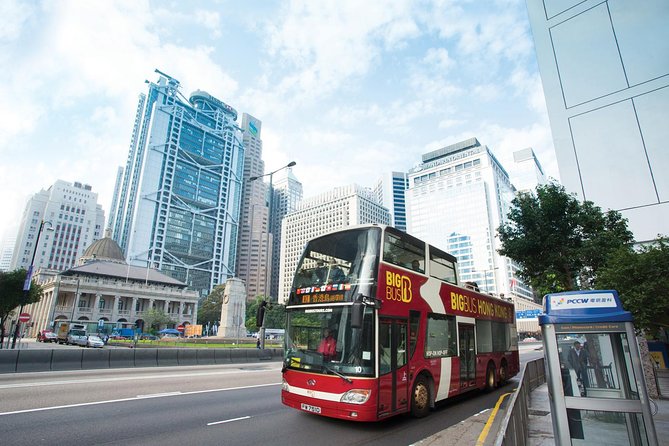 Big Bus Hong Kong Open Top Hop-On Hop-Off Sightseeing Tour - Starting at Central Ferry Pier No. 7