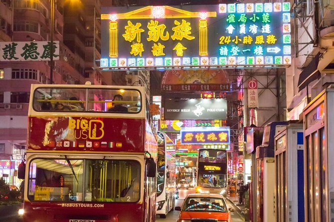 Big Bus Hong Kong Panoramic Night Tour by Open-Top Bus - Starting near Central Ferry Pier 7 or Tsim Sha Tsui