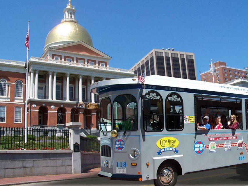 Boston: Hop-On, Hop-Off 20+ Stops Trolley Ticket - South Station, the Convention Center, and the Children’s Museum