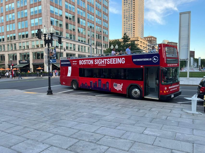 Boston: Hop-On Hop-Off Double-Decker Bus Sightseeing Tour - Boston Public Library and Copley Square