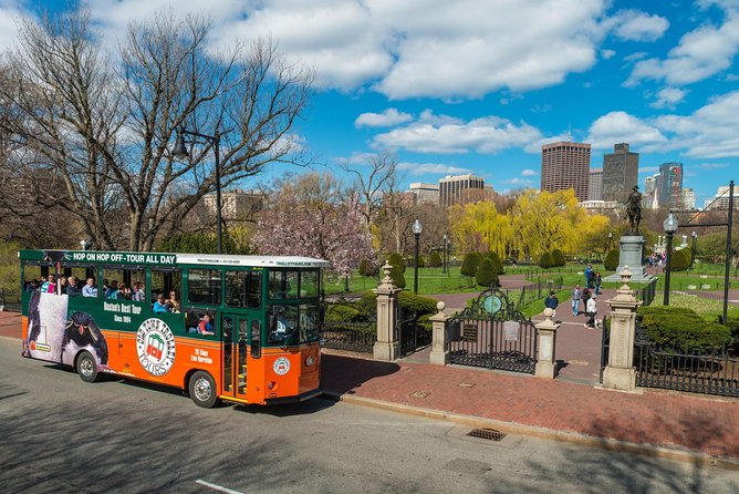 Boston Hop-On Hop-Off Trolley Tour with 13 Stops - Stop 7: Park Plaza, the trolley center, and the route transfer