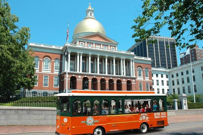 Boston Shore Excursion: Boston Hop-On Hop-Off Trolley Tour - The North End and Charlestown’s naval landmark