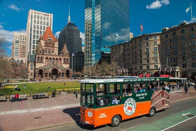 Boston Shore Excursion: Boston Hop-On Hop-Off Trolley Tour - Back Bay, Copley Square, and the Orange Loop
