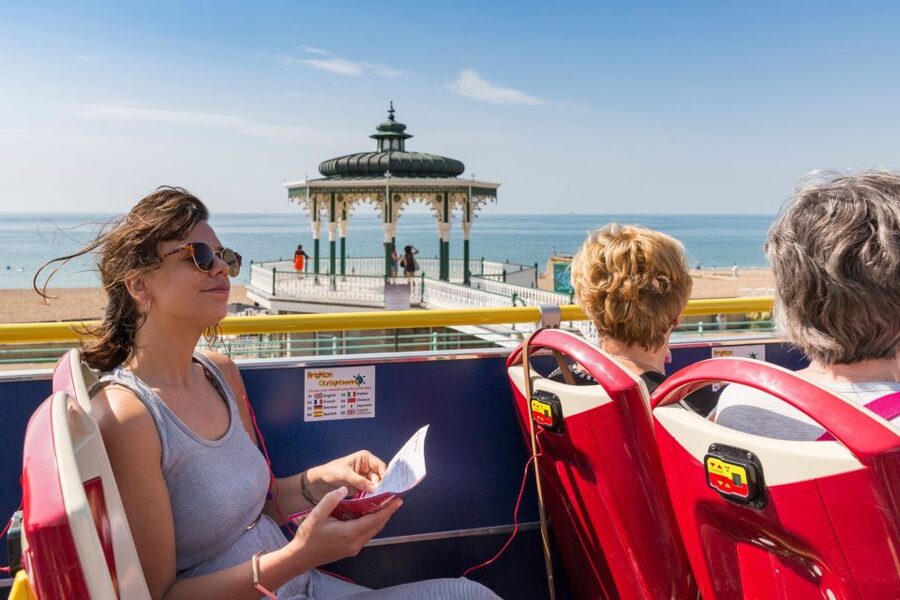 Brighton: City Sightseeing Hop-On Hop-Off Bus Tour - Royal Pavilion and the centre of Brighton