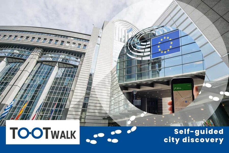 Brussels: Hop-On Hop-Off Bus Tour - The European quarter at Luxembourg and Cinquantenaire