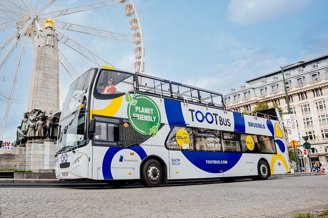 Brussels Tootbus Discovery Hop-on Hop-off and Ferris Wheel - Key points before you board