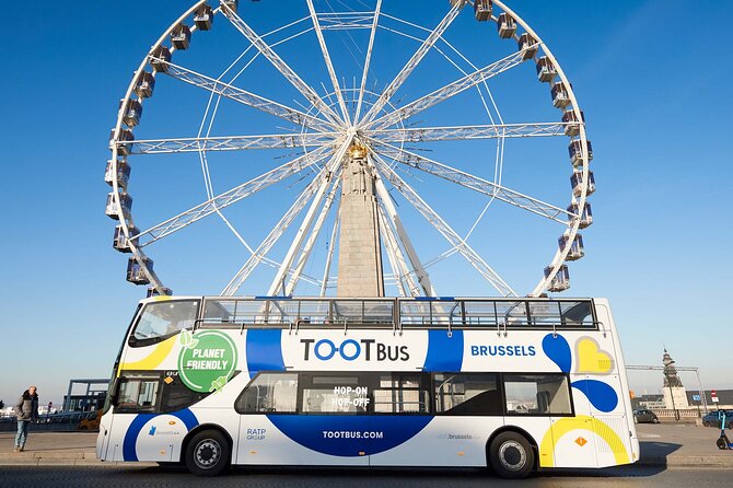 Brussels Tootbus Discovery Hop On Hop Off Bus and walking tours - Poelaert, Louise, and the Courthouse