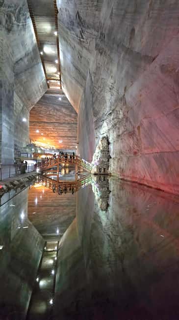 Bucharest Bus Tour: Salt mine & Dracula Tomb Half Day Trip - Inside Slanic Prahova Salt Mine
