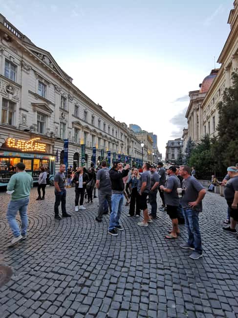 Bucharest city tour: Hop-on Hop-off sightseeing minibus - Starting at University Square