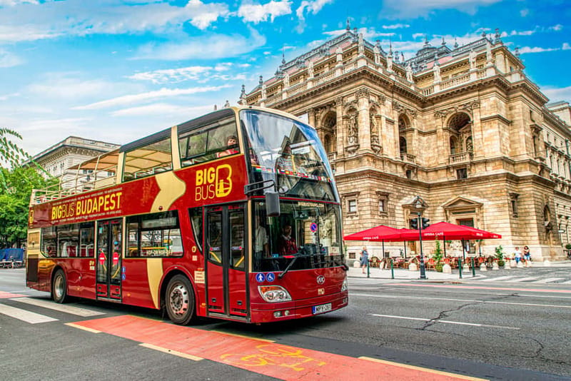 Budapest: Big Bus Hop-On Hop-Off Tour by Open-top Bus - Heroes’ Square, museums, and the thermal baths