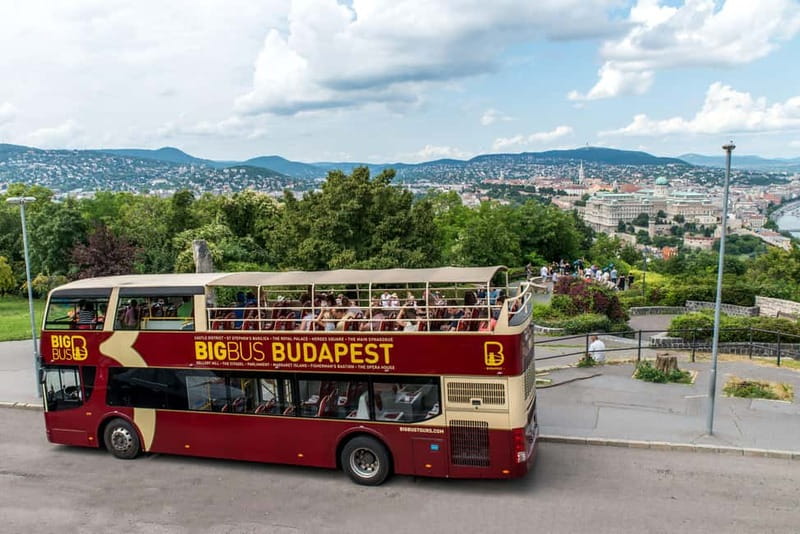 Budapest: Big Bus Hop-On Hop-Off Tour by Open-top Bus - Buda Castle and the Danube-side views