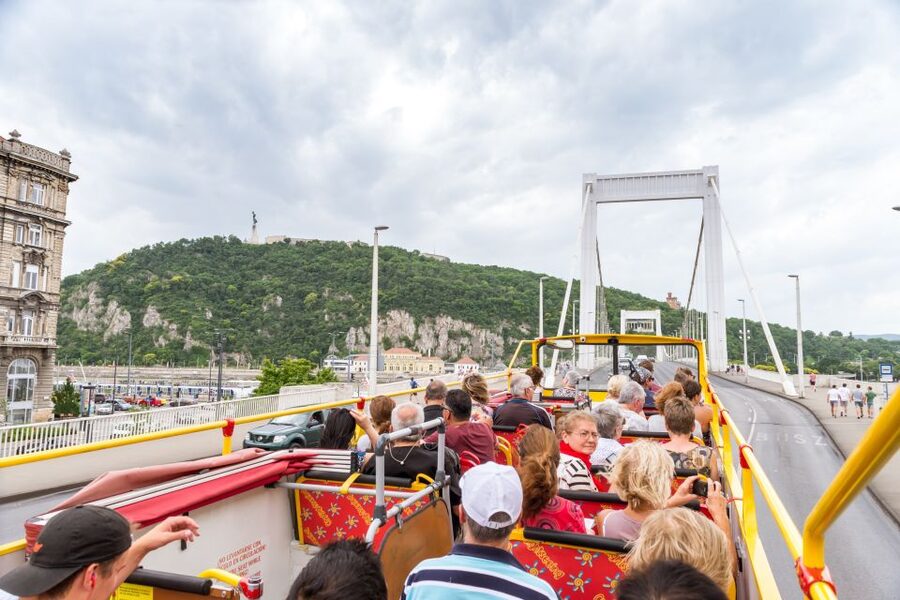 Budapest: City Sightseeing Hop-On Hop-Off Bus Tour & Extras - Parliament and the Danube memorial