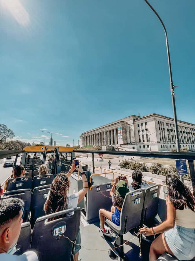 Buenos Aires Hop-On Hop-Off Bus and Exclusive Benefits - Plaza de Mayo and the central city
