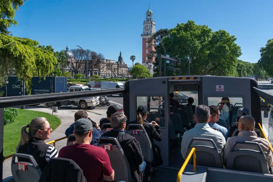 Buenos Aires: Hop-On Hop-Off City Bus Tour - Audio guide, WiFi, and comfort