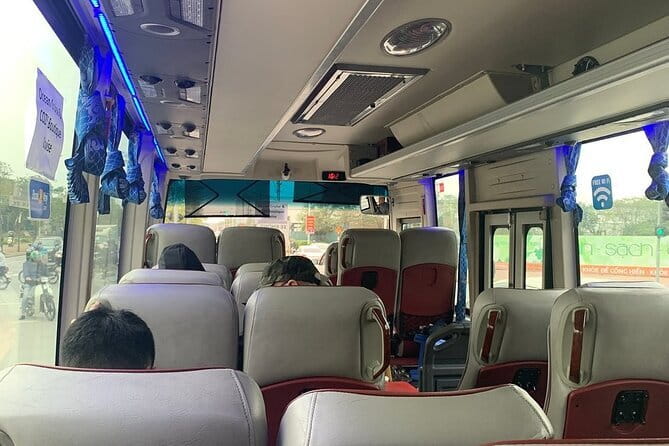 Bus Cat Ba island to Ha Noi - Leaving Cat Ba with a speedboat crossing