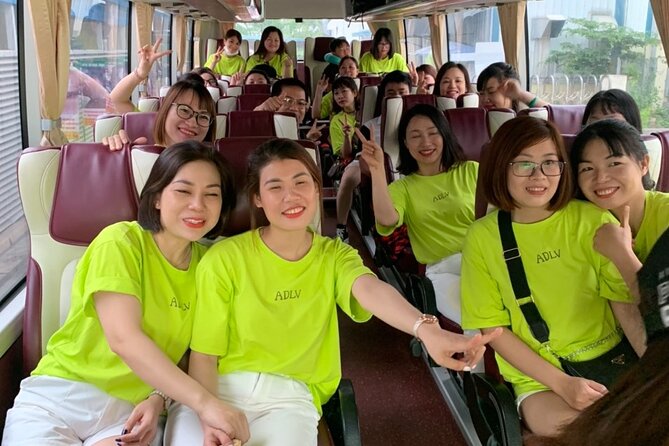Bus Hanoi to Cat Ba Island with Cat Ba Express - Cai Vieng to Cat Ba Town by island bus