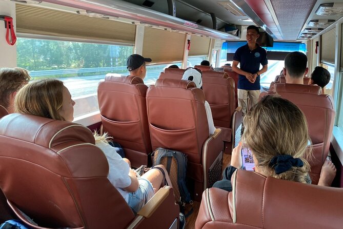 Bus Hanoi to Cat Ba Island with Cat Ba Express - Hanoi pickup in the Old Quarter
