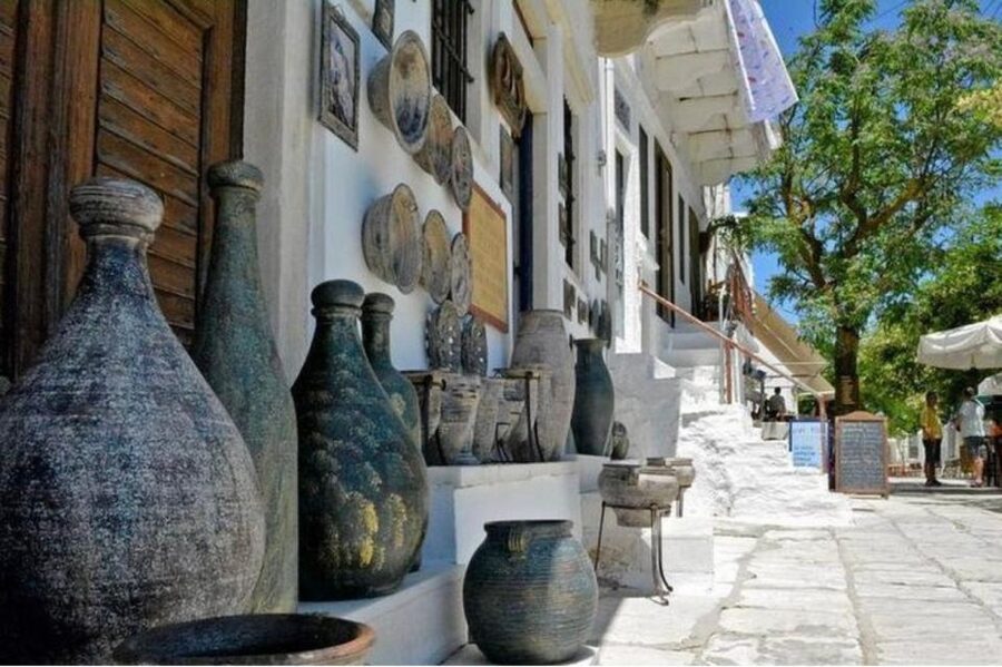 Bus Tour Around the island of Naxos - Apiranthos, Naxos’s marble village