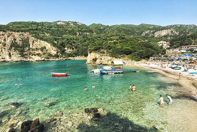Bus Trip with Swim to Paleokastritsa and Olive Oil Museum - The Balcony of Gods at Lakones