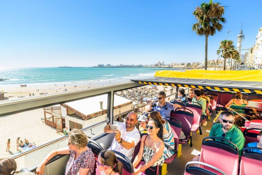 Cadiz: City Sightseeing Hop-On Hop-Off Bus Tour - Cathedral, central quarter, and Roman Theatre