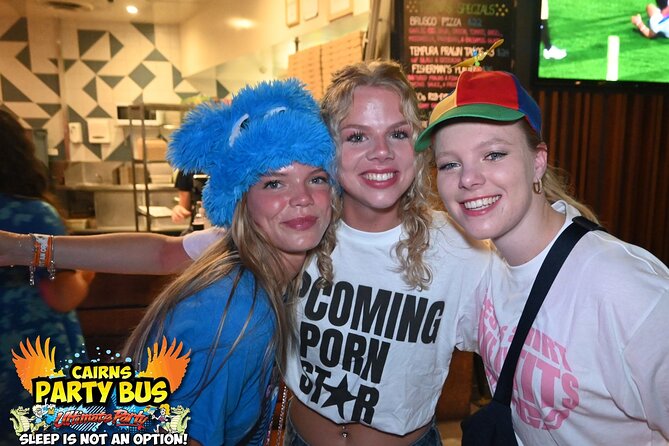 Cairns Party Bus Pub Crawl Night Out Experience - The double-decker bus is the main event