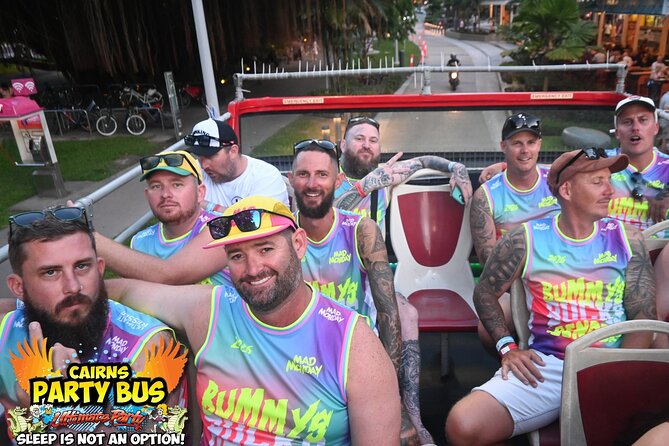 Cairns Party Bus Pub Crawl Night Out Experience - What happens at the different bar stops