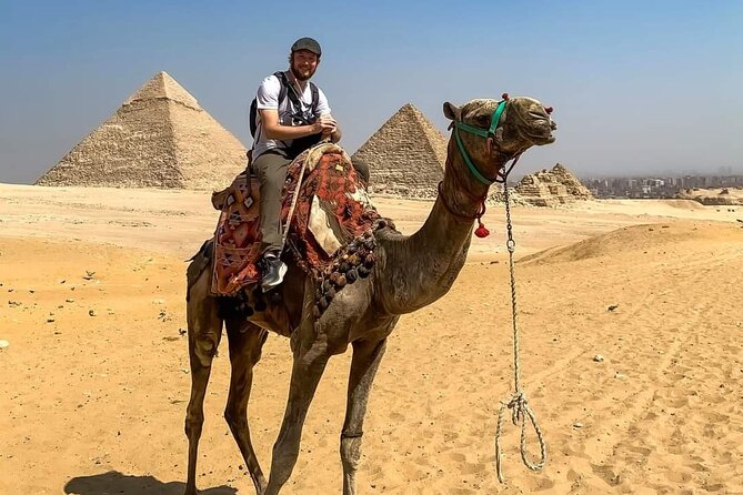 Cairo By Big Bus full day From Hurghada (Pyramids-sphinx-Egyptian Museum-Lunch) - The Giza Pyramids area