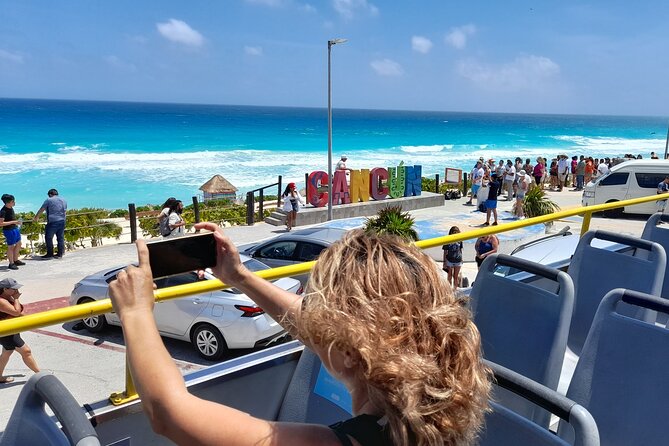 Cancun City Sightseeing and Shopping Tour on a Double Decker bus - Plaza 28 is useful for souvenirs, but expect sales pressure