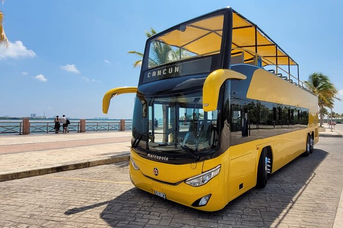 Cancun City Sightseeing and Shopping Tour on a Double Decker bus - El Meco: the tour’s most worthwhile stop