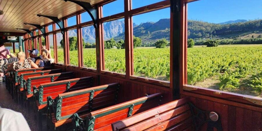 Cape Town: Hop On, Hop Off: Franschhoek Wine Tram Tour! - Riding the Navy Line through a varied group of estates