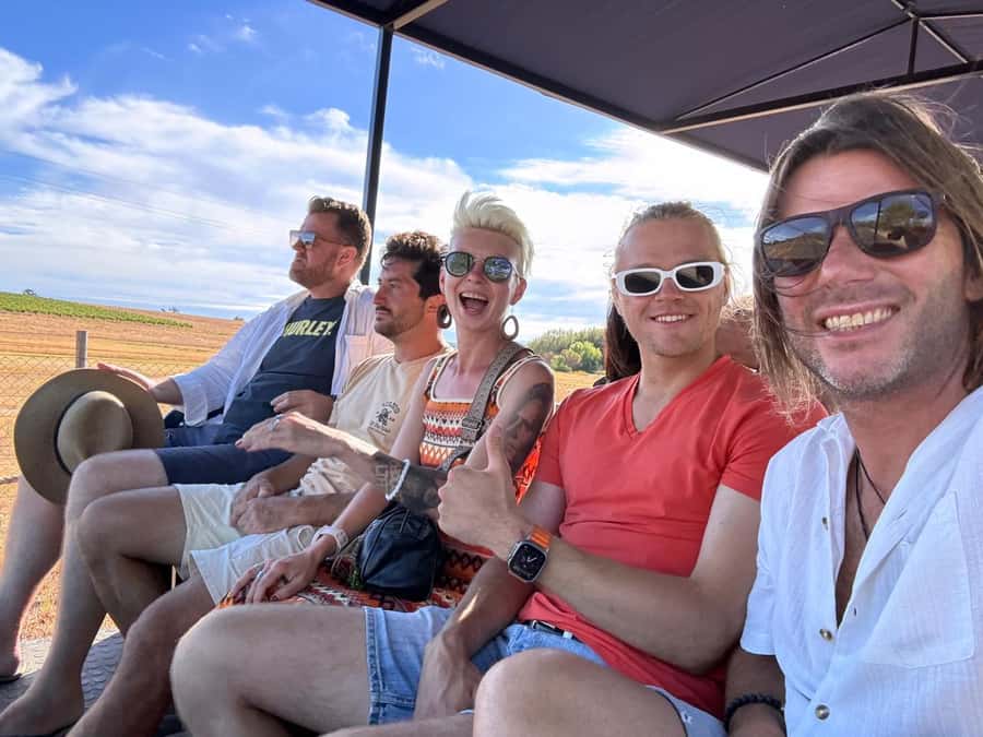 Cape Town: Stellenbosch Hop-On Hop-Off Tractor Transfer - A closer look at the route between estates
