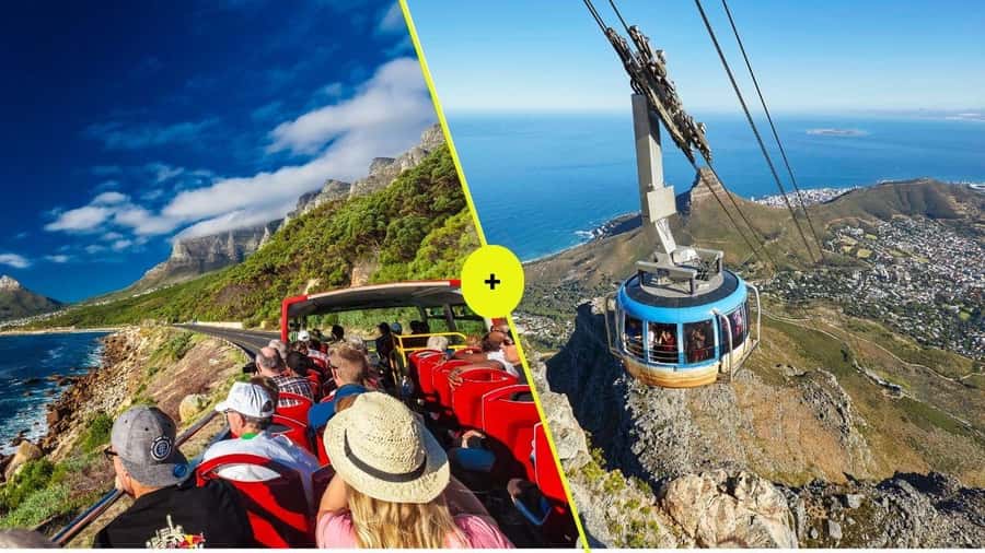 Cape Town: Table Mountain Cable Car, Hop-On Hop-Off Bus Tour - Why this combination works well in Cape Town