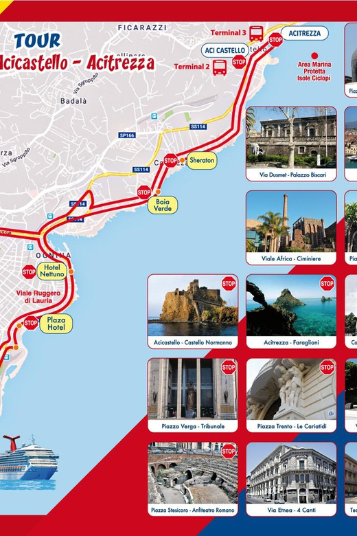 Catania: Hop-On Hop-Off Bus to Acicastello and Acitrezza - Starting in Catania’s Baroque center