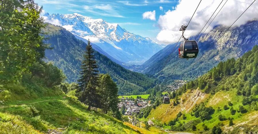 Chamonix & Mont Blanc Scenic Glass-Roof Bus Tour from Geneva - From Geneva to Chamonix through the Arve Valley
