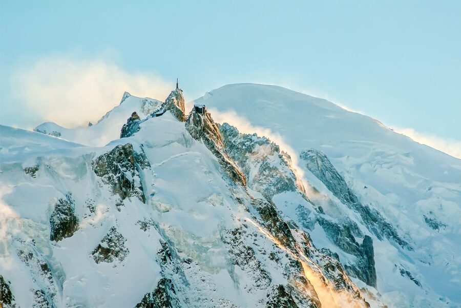 Chamonix & Mont Blanc Scenic Glass-Roof Bus Tour from Geneva - Aiguille du Midi: the high point of the day