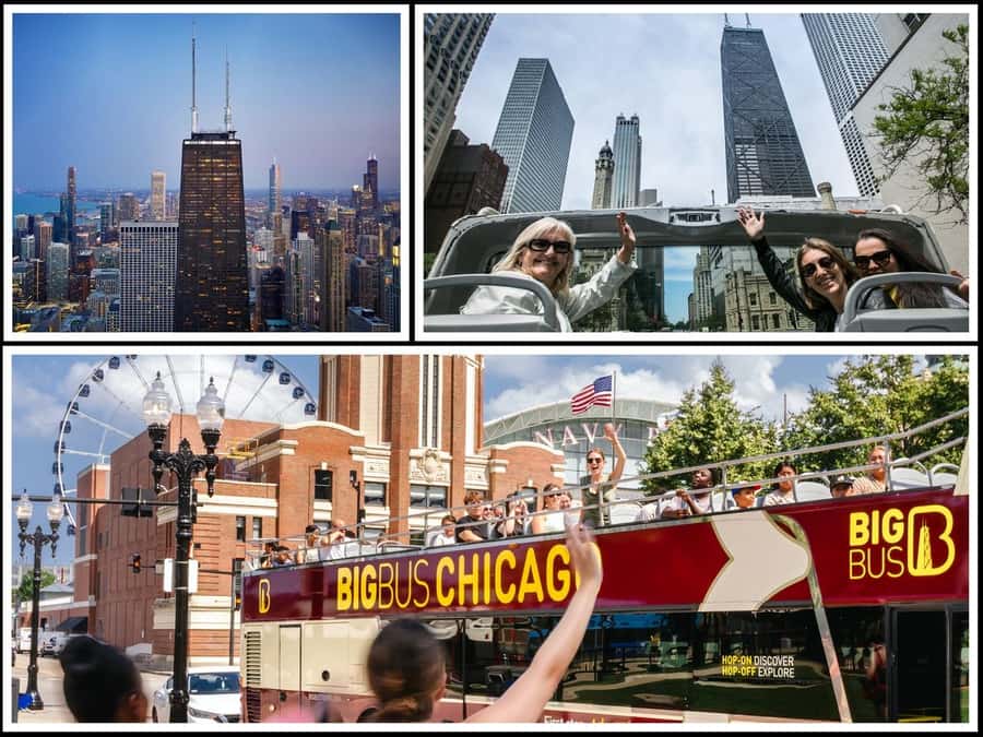 Chicago: 360 CHICAGO & Hop-on Hop-off Bus Tour (Save 20%) - Key points to know before booking