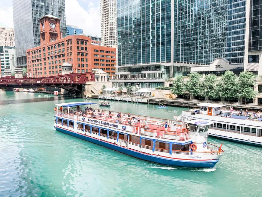 Chicago: Architecture River Tour and Hop-on Hop-off Bus Tour - Willis Tower and Skydeck require realistic expectations