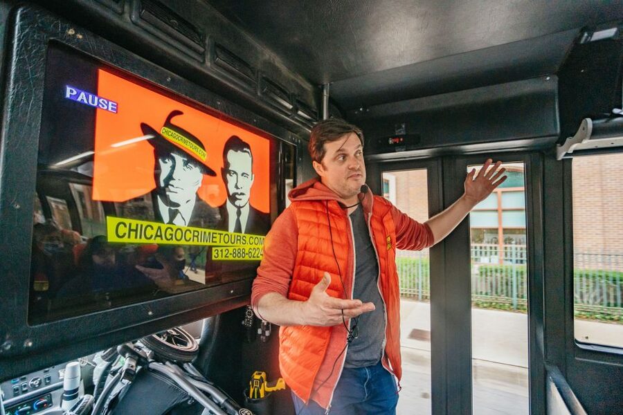 Chicago: Mob and Crime Bus Tour - St. Valentine’s Day Massacre site
