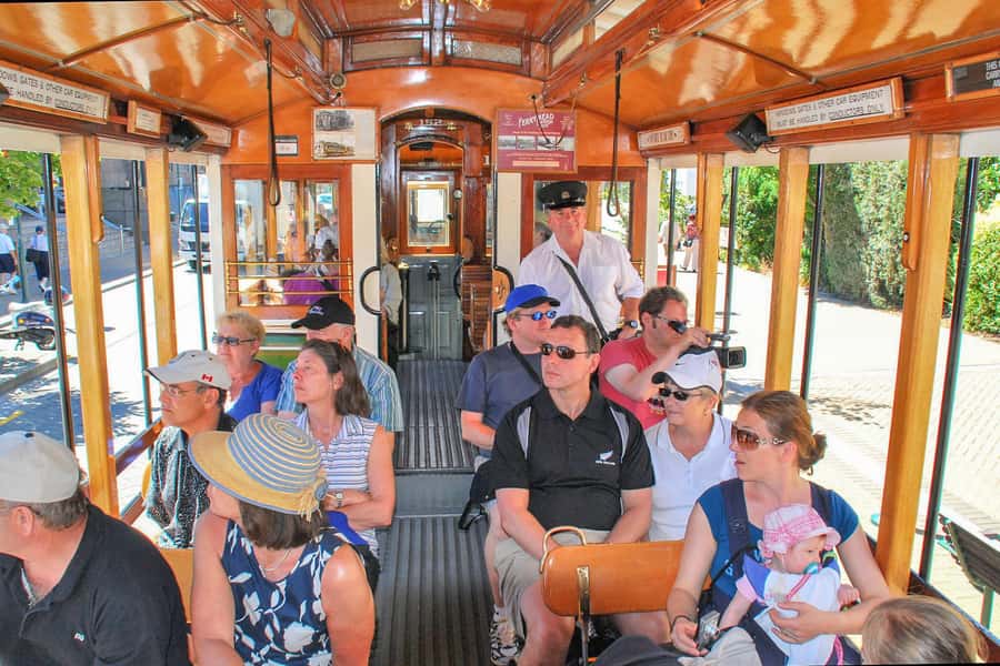 Christchurch: Hop-On Hop-Off Tour by Vintage Tram - The 50-minute circuit gives you a useful city map