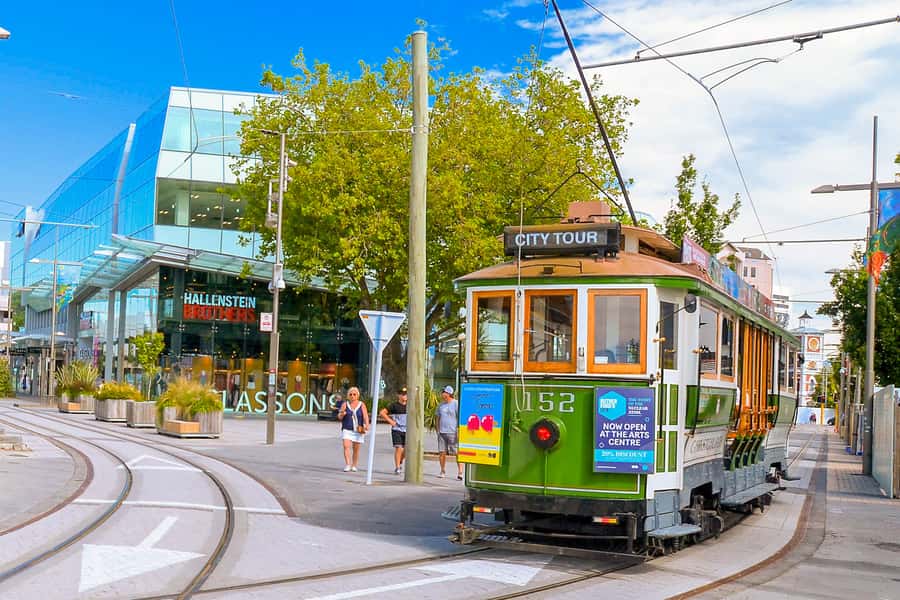 Christchurch: Hop-On Hop-Off Tour by Vintage Tram - Cathedral Junction is more than a starting point