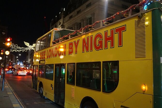 Christmas Lights Open-Top Bus Tour - Key points at a glance