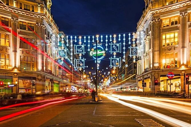 Christmas Lights Open-Top Bus Tour - Regent Street gives you the grandest setting